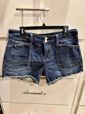 Vigoss Marley Short Denim Frayed Jean Shorts Waist 31